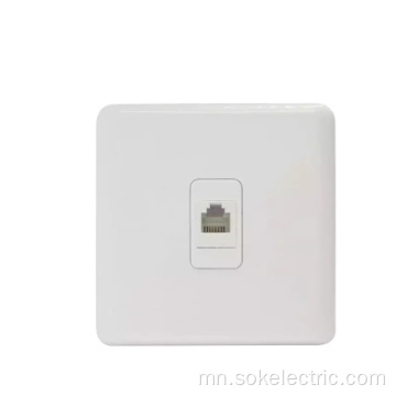 1Gang RJ11 TEL Outlet үйлдвэрийн үнэ ханын залгуур